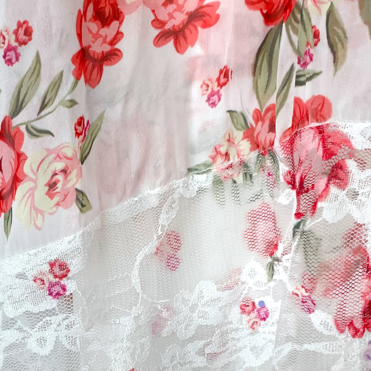 Printed Very Floral Relaxed Fit Kimono Loose Cover Up